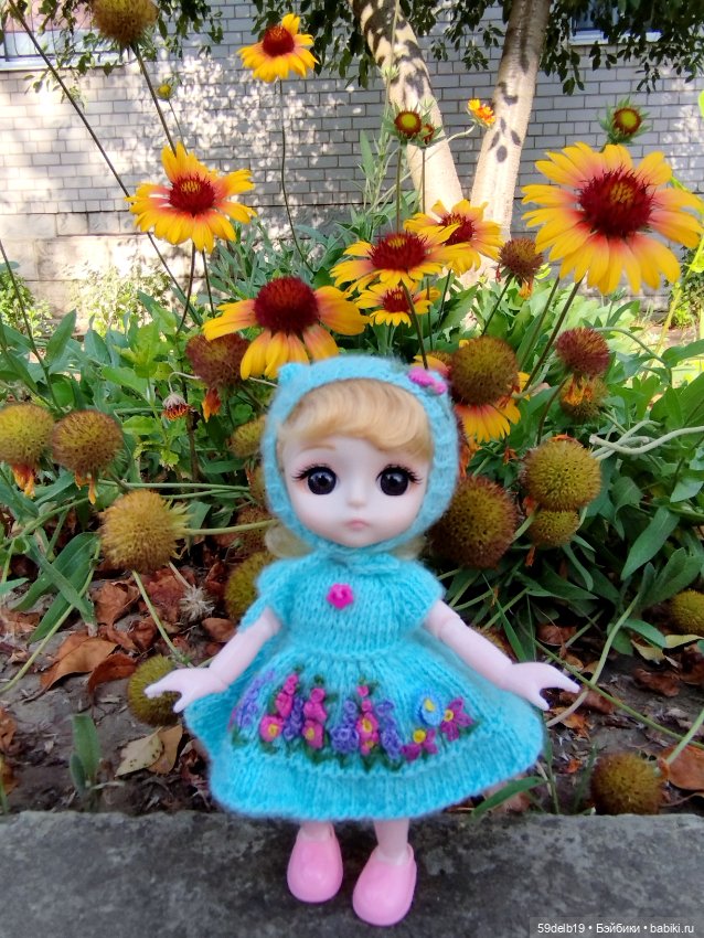 Июльские цветы — Одежда и обувь для кукол своими руками: фото