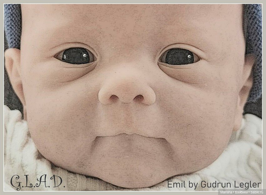 Emil от Gudrun Legler — Молды и прототипы Реборн (Reborn): новинки (фото 5)