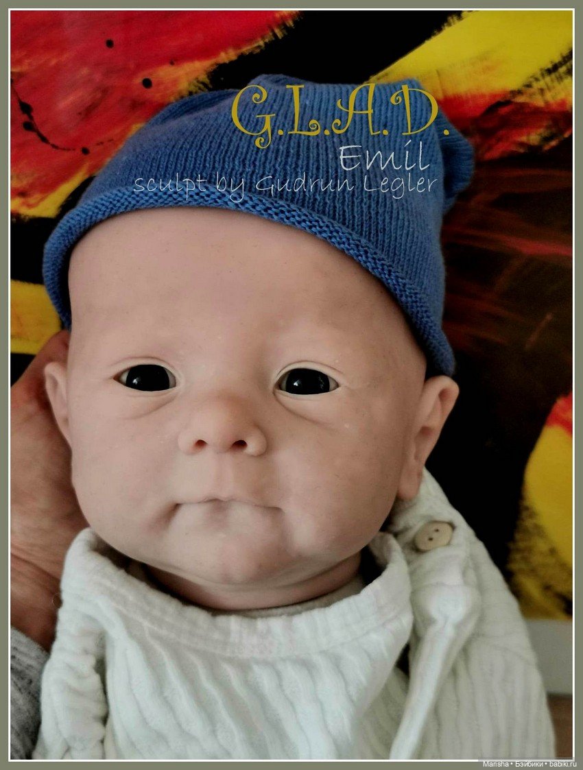 Emil от Gudrun Legler — Молды и прототипы Реборн (Reborn): новинки (фото 2)
