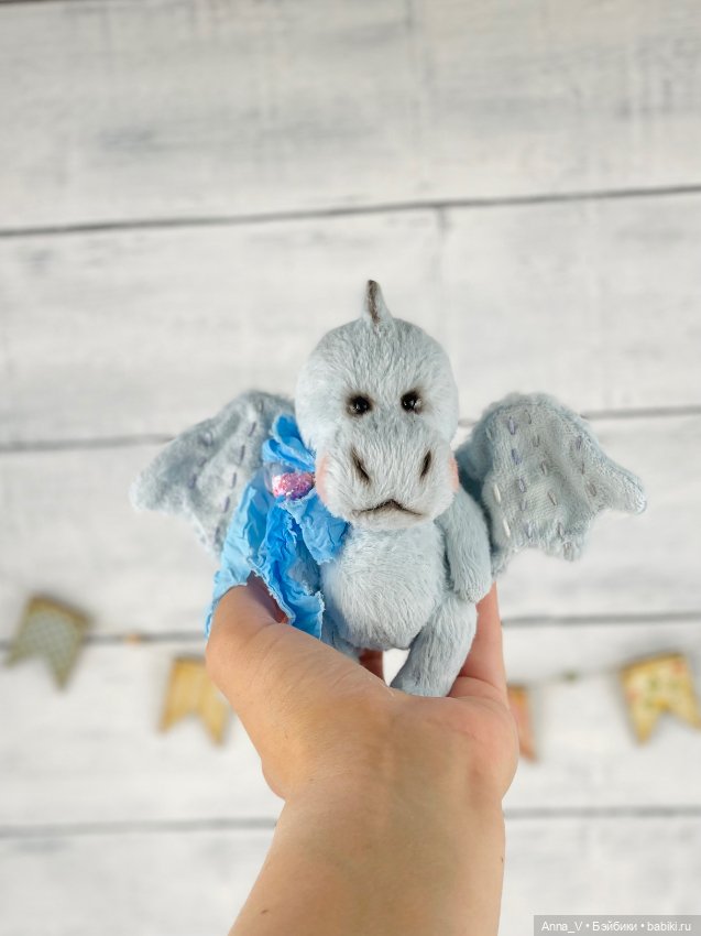 Тедди дракончик Дракоша — Авторские мишки Тедди и друзья: фото (фото 4)