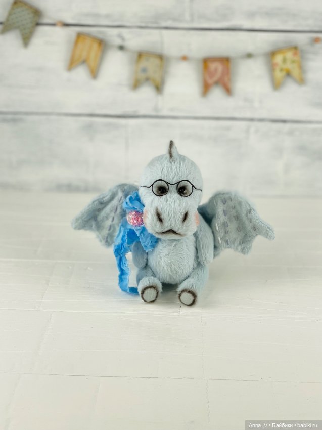 Тедди дракончик Дракоша — Авторские мишки Тедди и друзья: фото (фото 3)