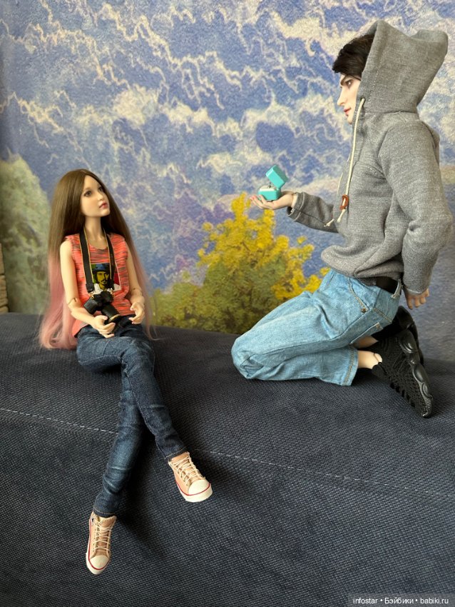 Летнее настроение — Домашние фото авторских кукол: личные коллекции