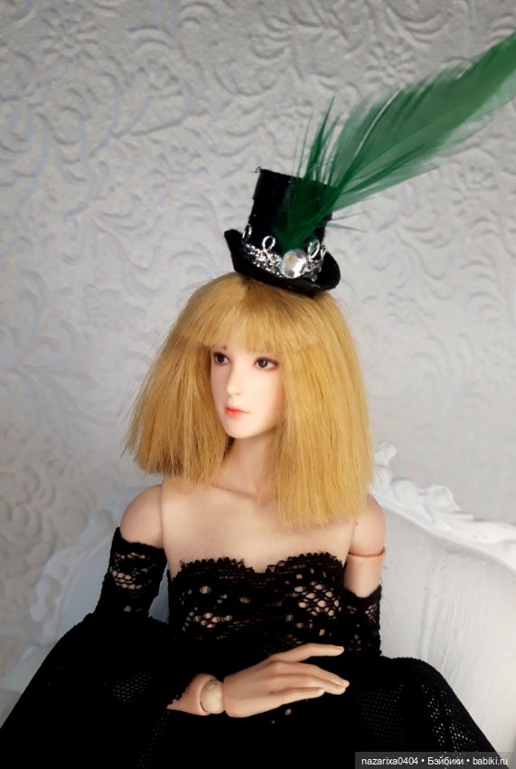 Цилиндрик и масочка — Авторские украшения и аксессуары для кукол: фото (фото 7)