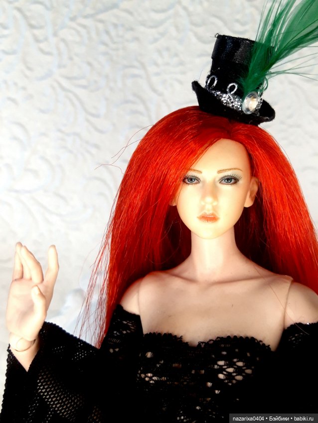 Цилиндрик и масочка — Авторские украшения и аксессуары для кукол: фото