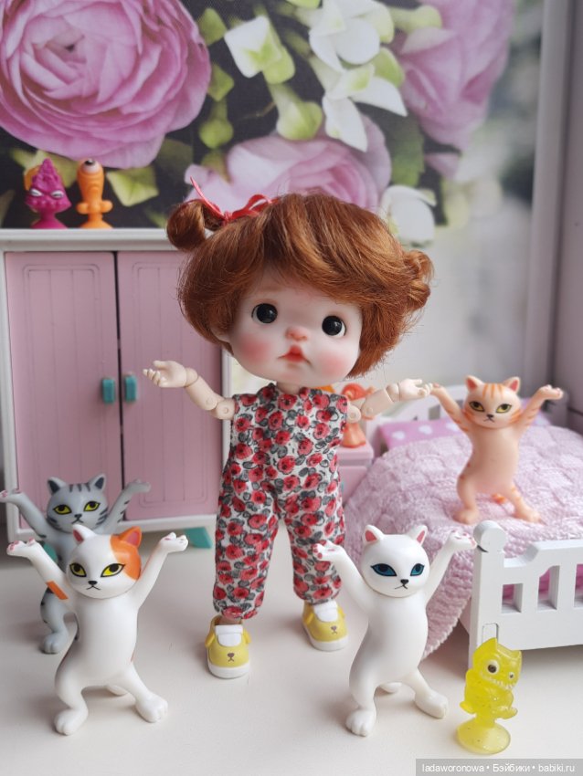 На зарядку становись — Домашние фото авторских кукол: личные коллекции (фото 3)