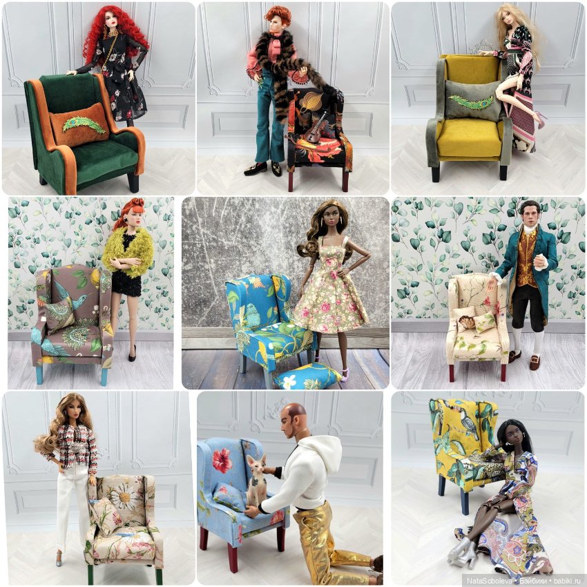 #остаткибылойроскоши — Мебель для кукол и домиков: фото (фото 2)