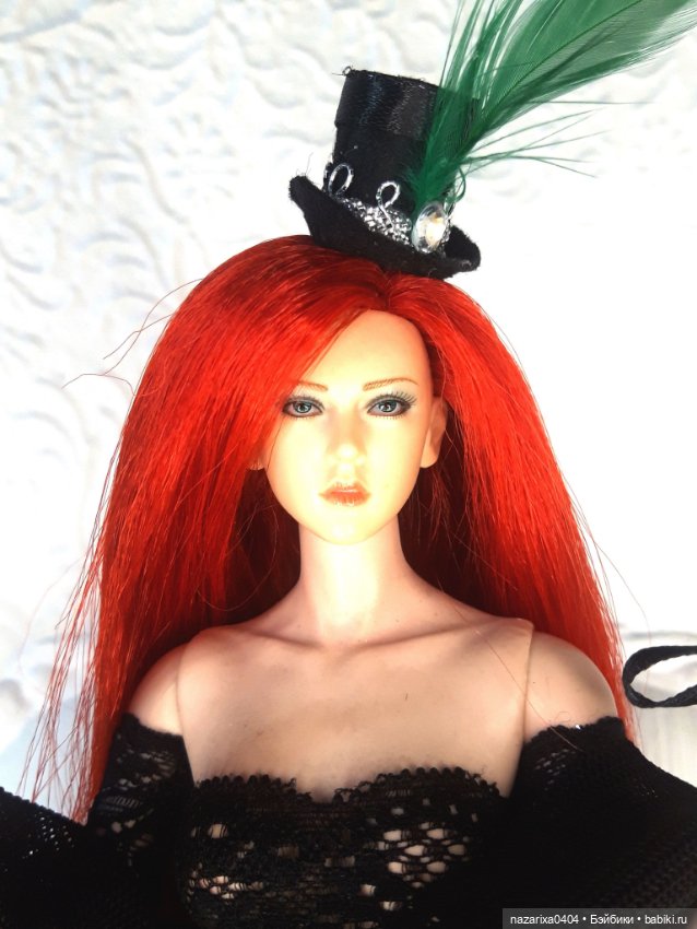 Цилиндрик и масочка — Авторские украшения и аксессуары для кукол: фото