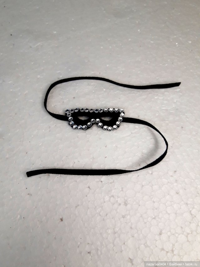 Цилиндрик и масочка — Авторские украшения и аксессуары для кукол: фото (фото 4)