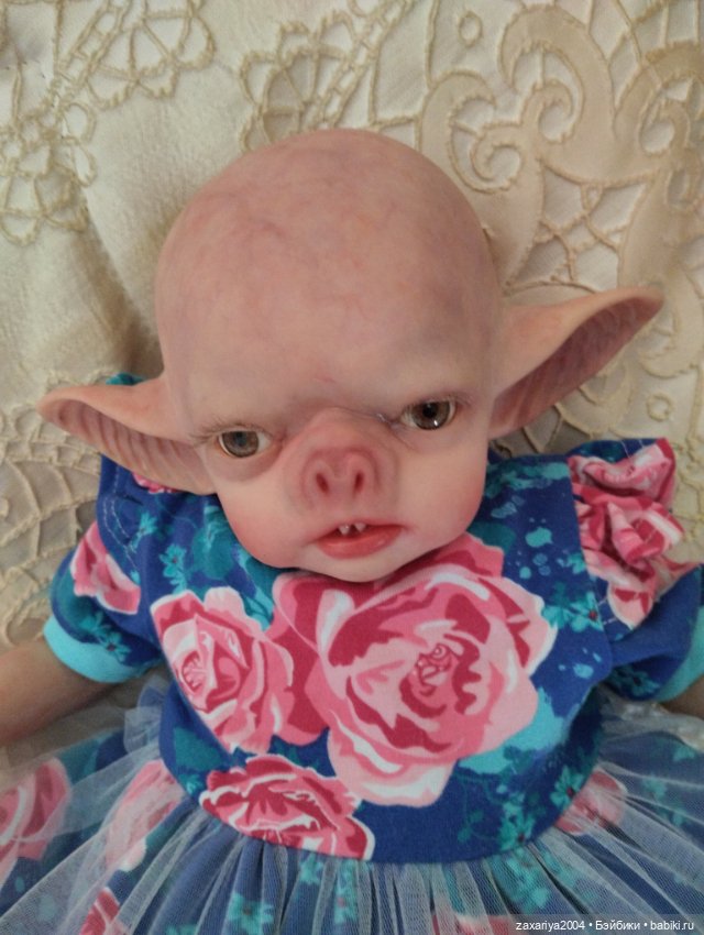 Вампирочка-кукла реборн Рязановой Елены (фото 7)