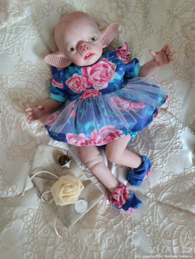 Вампирочка-кукла реборн Рязановой Елены (фото 3)