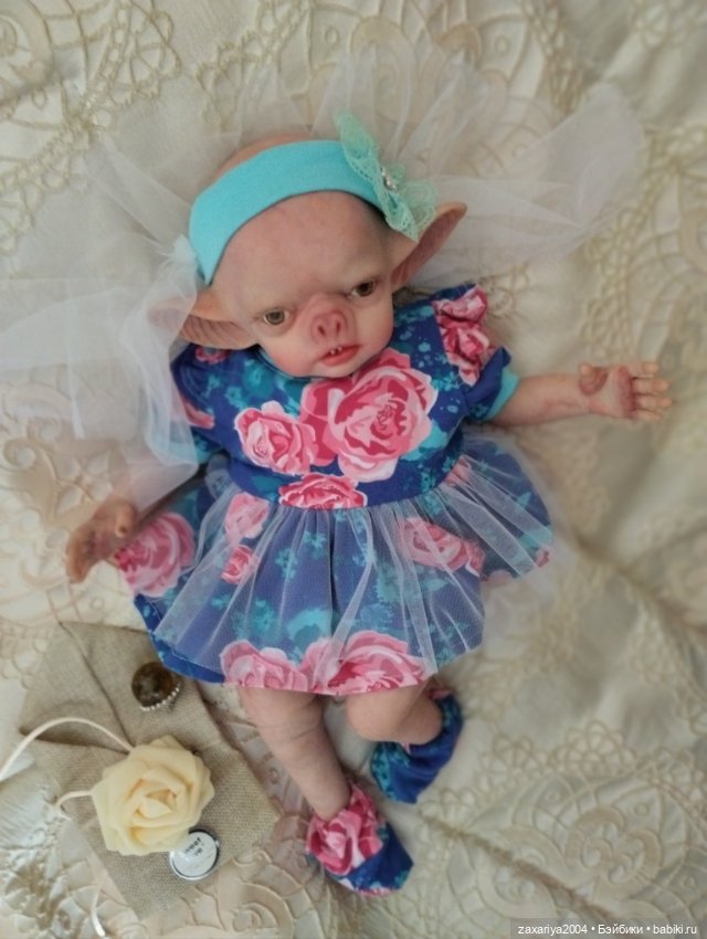 Вампирочка-кукла реборн Рязановой Елены (фото 4)