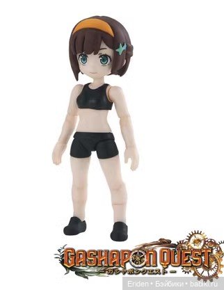 Gashapon Quest аниме фигурки от Bandai