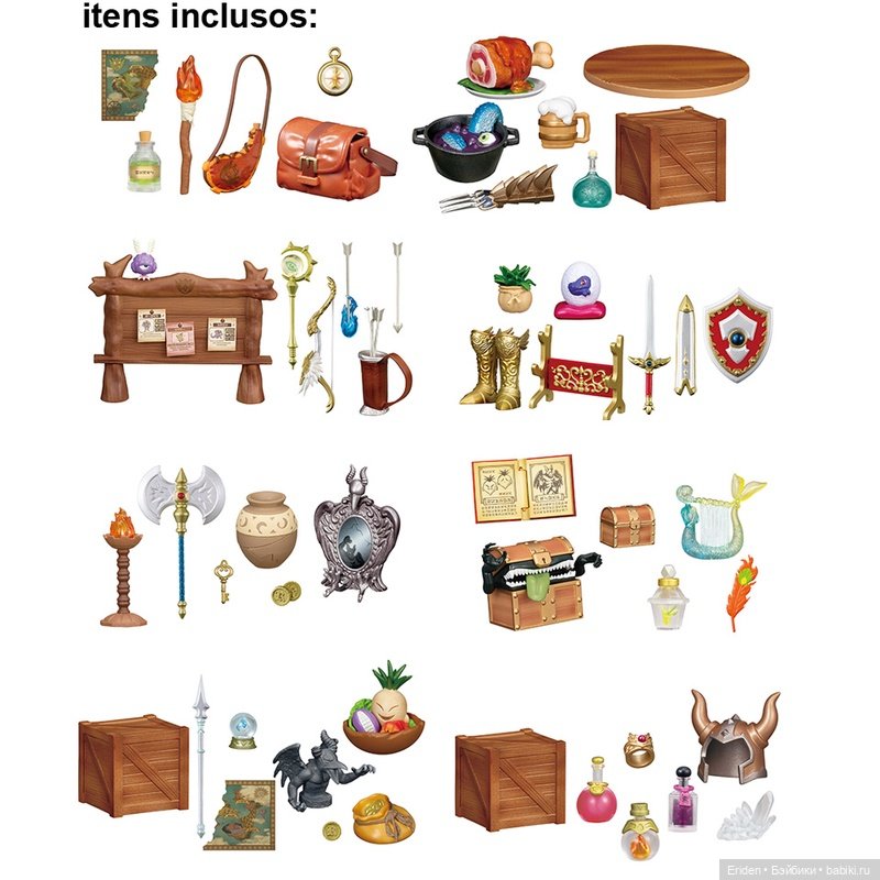 Gashapon Quest аниме фигурки от Bandai