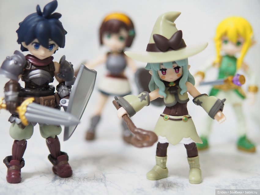 Gashapon Quest аниме фигурки от Bandai