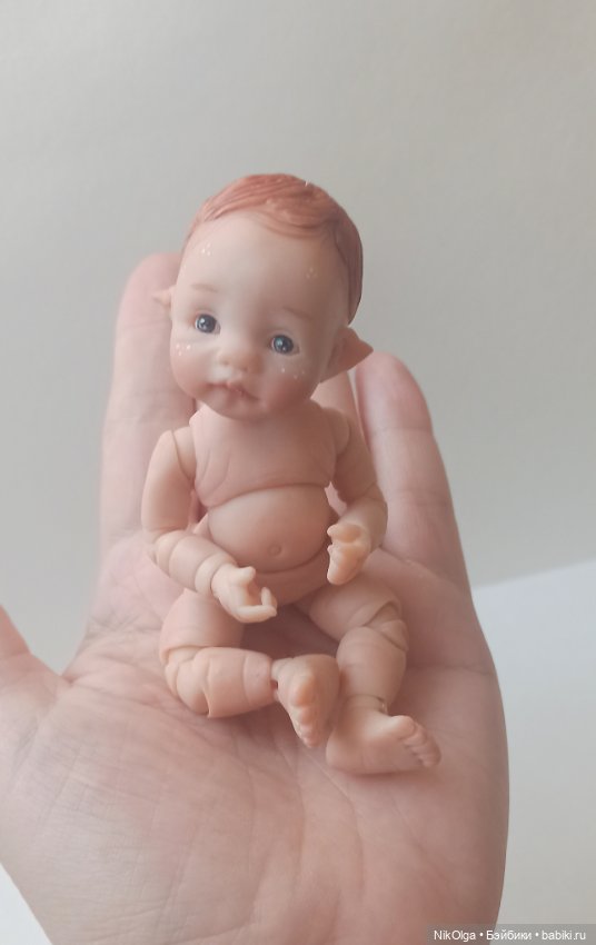 Процессы, собираю эльфа — Авторские шарнирные куклы своими руками: лепка (фото 7)