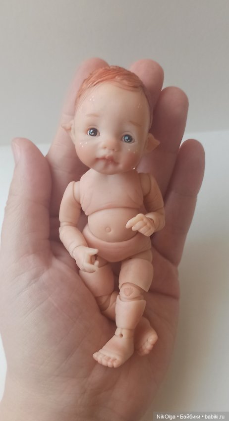 Процессы, собираю эльфа — Авторские шарнирные куклы своими руками: лепка (фото 2)