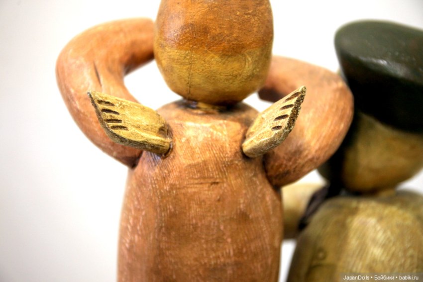 "Поэт и муза" на выставке "Куклы с характером. Четвертая высота"