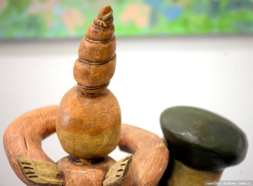 "Поэт и муза" на выставке "Куклы с характером. Четвертая высота"