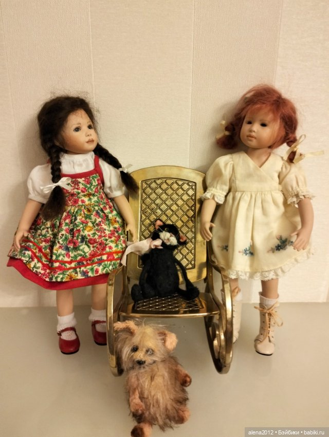 Малышки из фарфора от Heidi Plusczok, образец обаяния и нежности