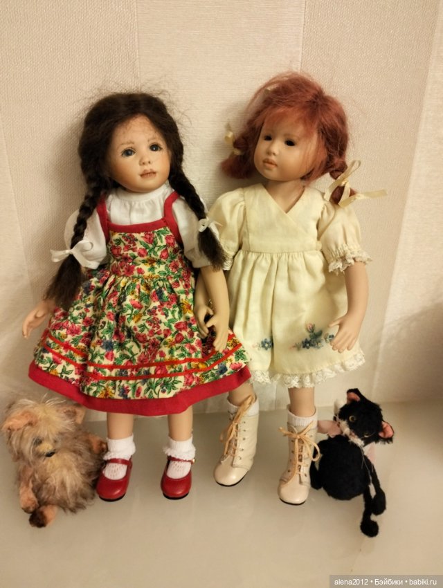 Малышки из фарфора от Heidi Plusczok, образец обаяния и нежности