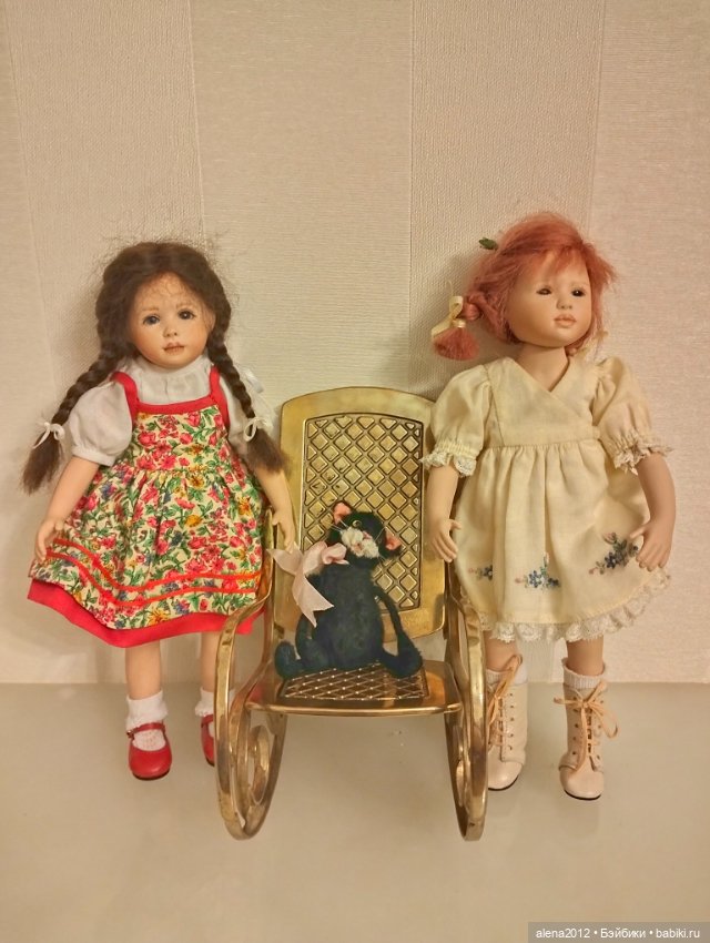 Малышки из фарфора от Heidi Plusczok, образец обаяния и нежности