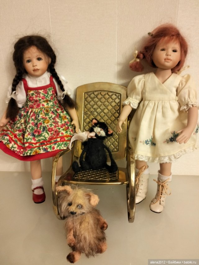 Малышки из фарфора от Heidi Plusczok, образец обаяния и нежности