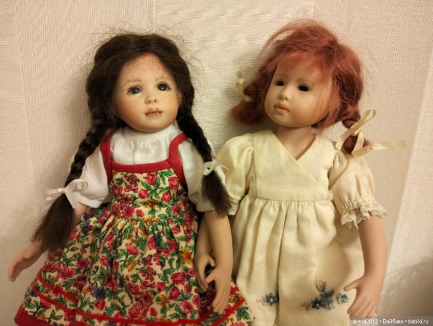 Малышки из фарфора от Heidi Plusczok, образец обаяния и нежности