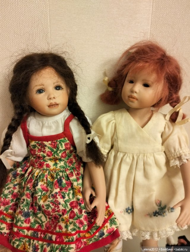 Малышки из фарфора от Heidi Plusczok, образец обаяния и нежности
