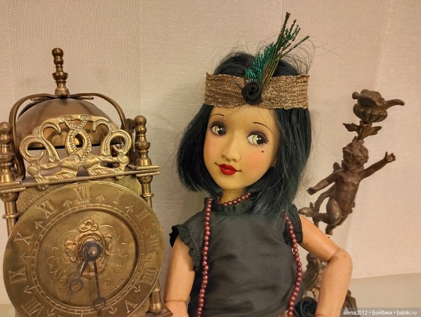 Кукла, похожая на Лайзу из дерева от Xenis Dolls (фото 3)