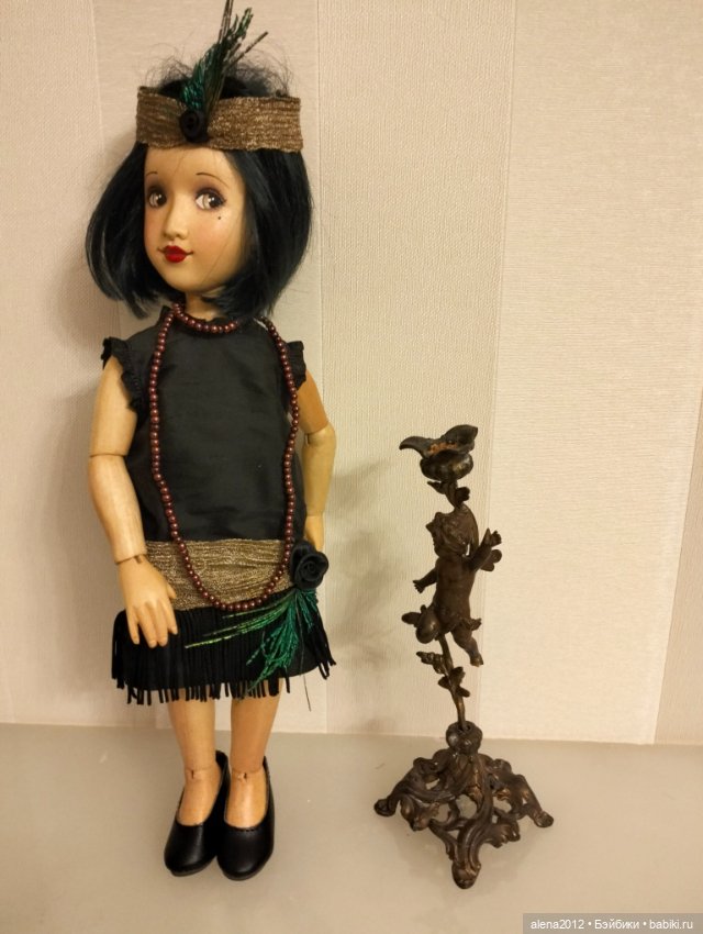 Кукла, похожая на Лайзу из дерева от Xenis Dolls (фото 7)