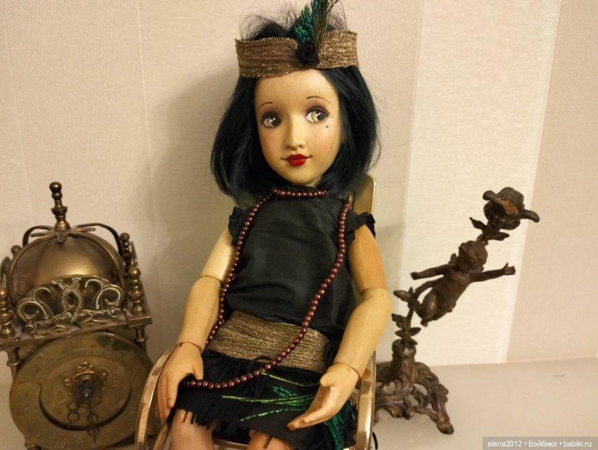 Кукла, похожая на Лайзу из дерева от Xenis Dolls (фото 9)