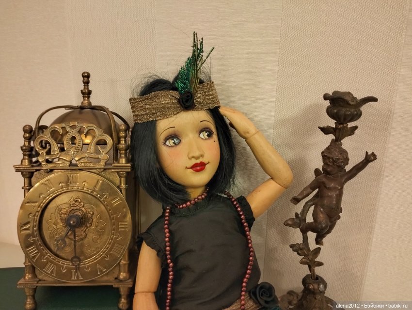 Кукла, похожая на Лайзу из дерева от Xenis Dolls (фото 4)