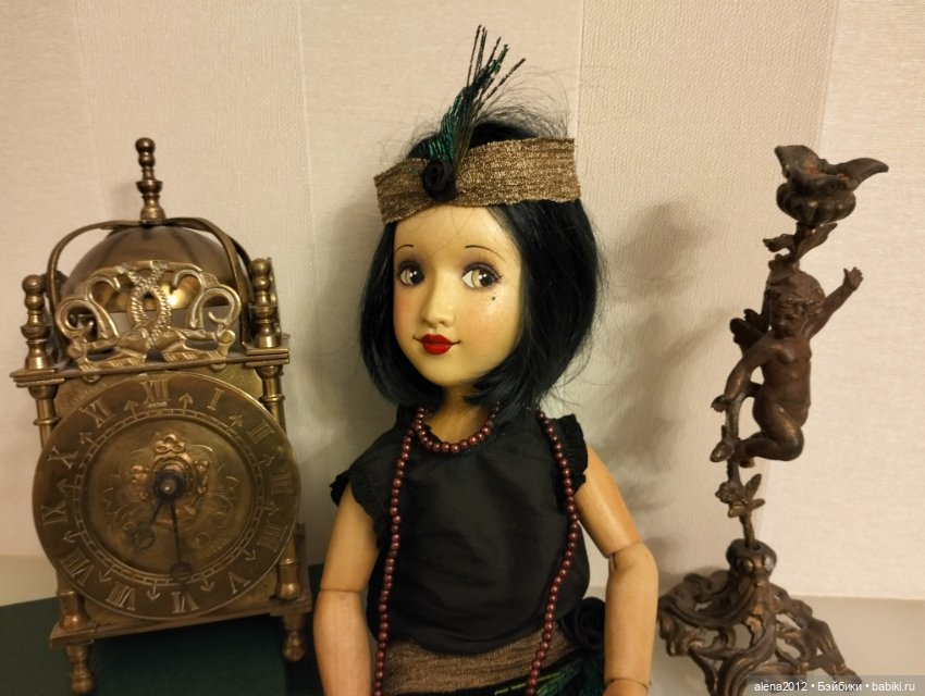 Кукла, похожая на Лайзу из дерева от Xenis Dolls (фото 6)