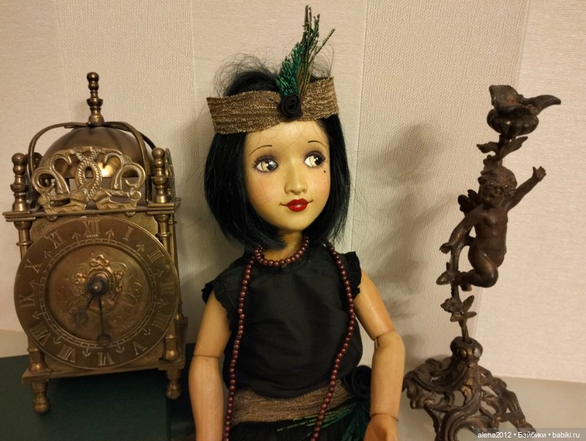 Кукла, похожая на Лайзу из дерева от Xenis Dolls (фото 5)