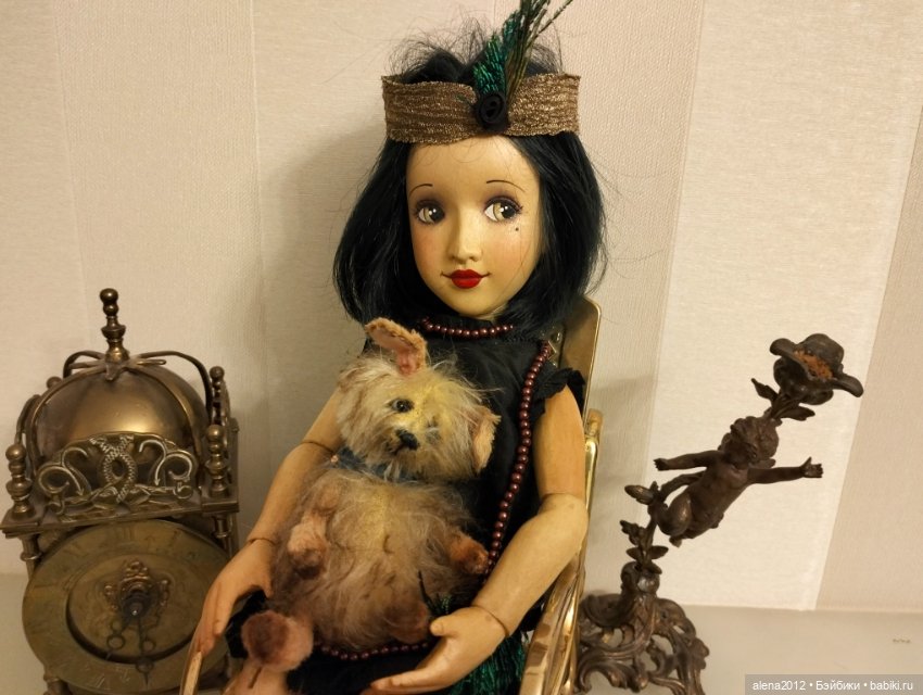 Кукла, похожая на Лайзу из дерева от Xenis Dolls (фото 10)