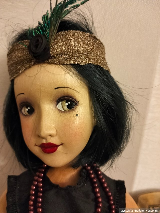 Кукла, похожая на Лайзу из дерева от Xenis Dolls