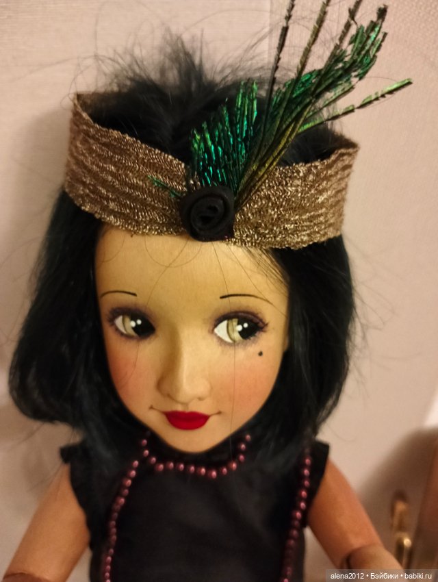 Кукла, похожая на Лайзу из дерева от Xenis Dolls