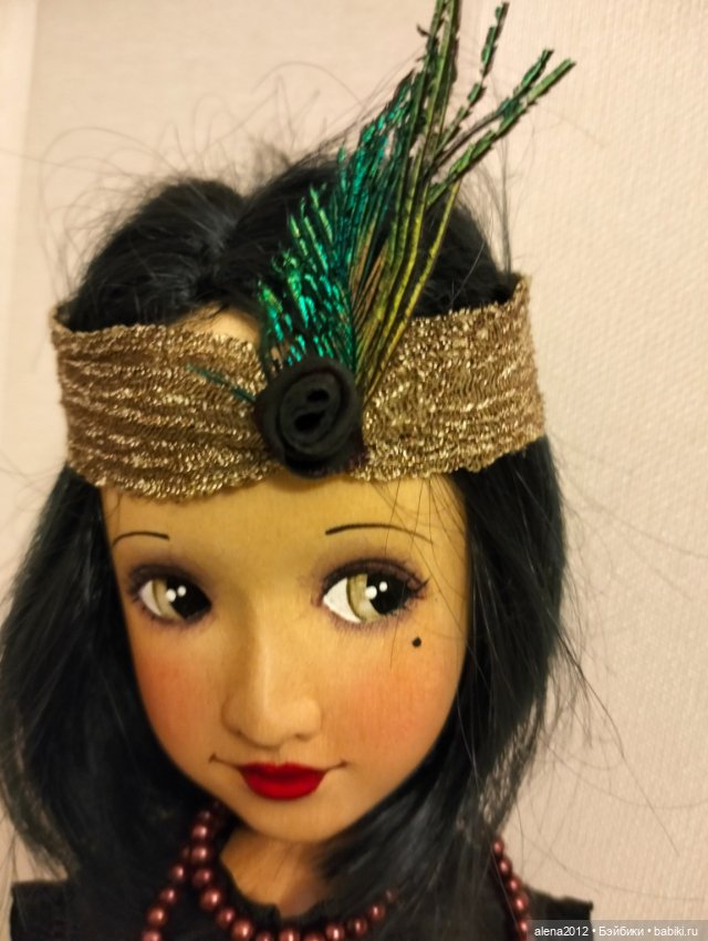 Кукла, похожая на Лайзу из дерева от Xenis Dolls