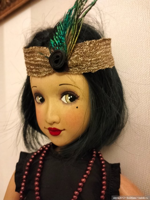 Кукла, похожая на Лайзу из дерева от Xenis Dolls