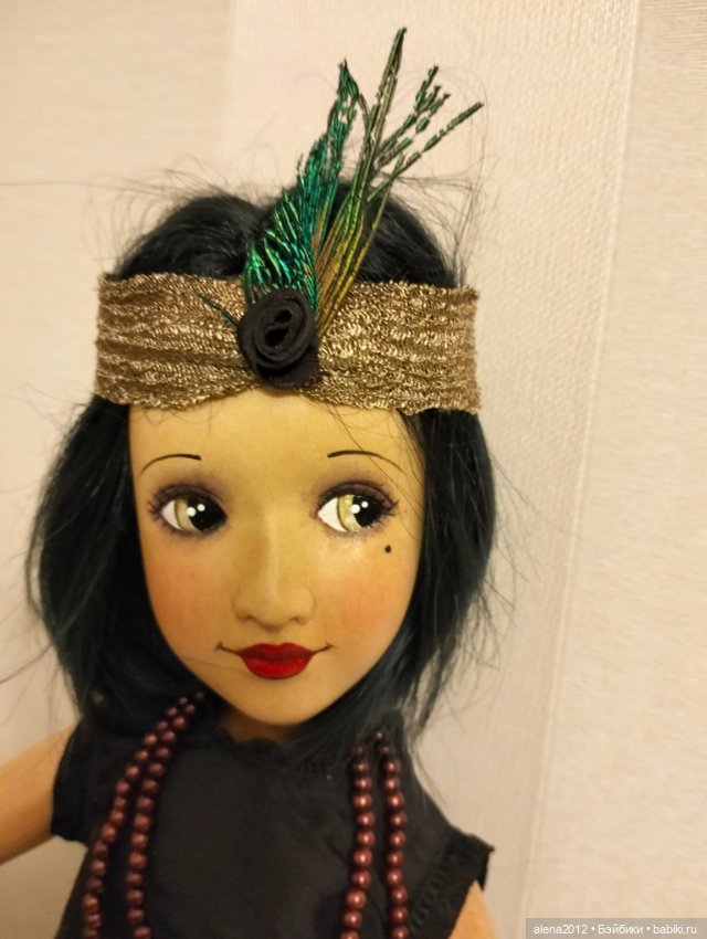 Кукла, похожая на Лайзу из дерева от Xenis Dolls