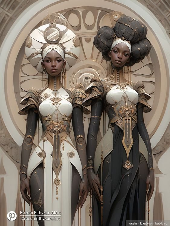 Что то инопланетное, космически красивые модели, явно других галактик