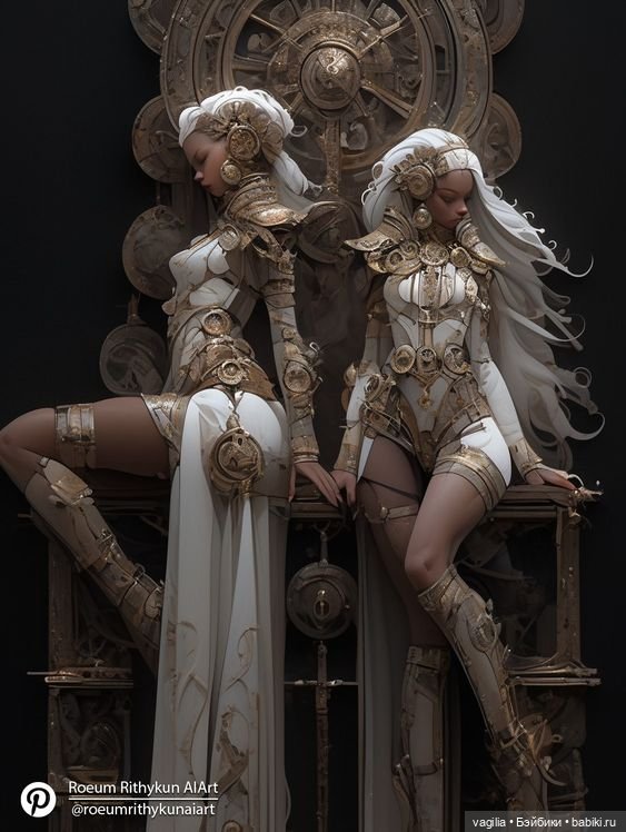 Что то инопланетное, космически красивые модели, явно других галактик (фото 6)