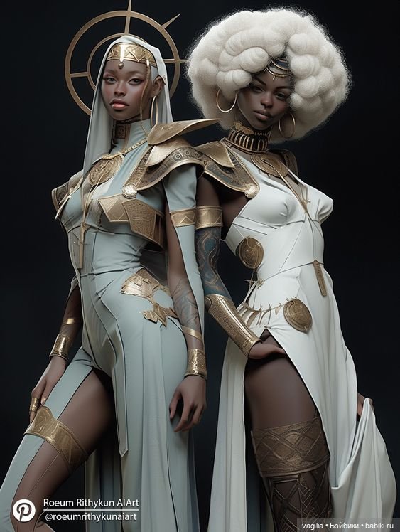 Что то инопланетное, космически красивые модели, явно других галактик