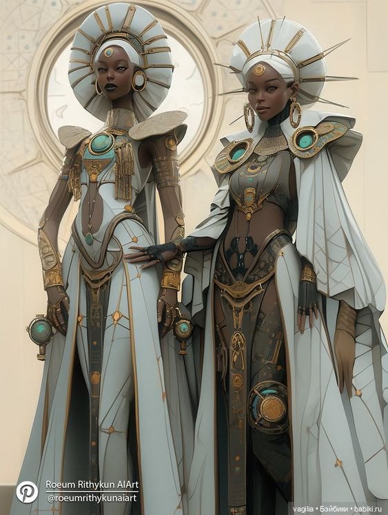 Что то инопланетное, космически красивые модели, явно других галактик