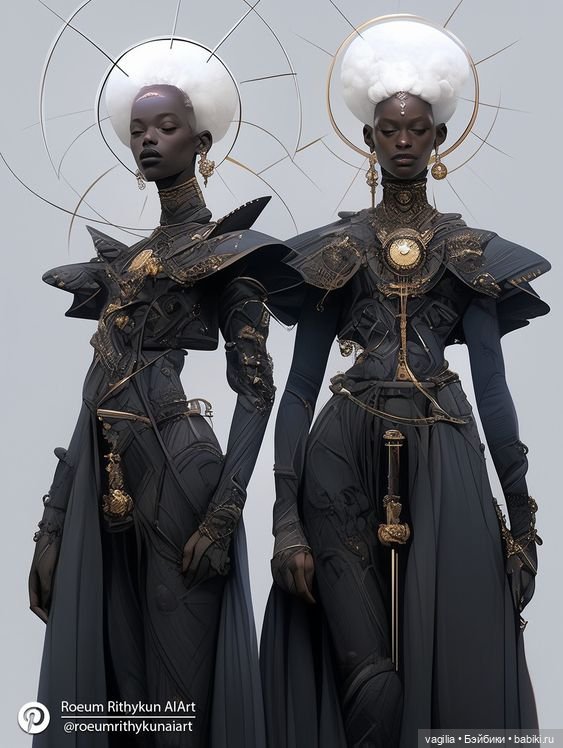 Что то инопланетное, космически красивые модели, явно других галактик