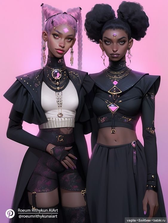 Что то инопланетное, космически красивые модели, явно других галактик