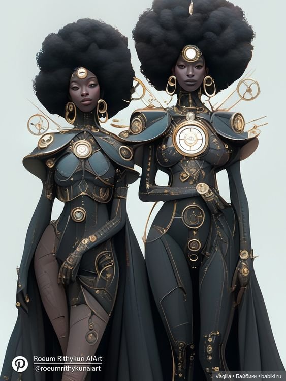 Что то инопланетное, космически красивые модели, явно других галактик