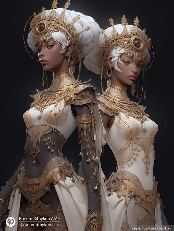 Что то инопланетное, космически красивые модели, явно других галактик