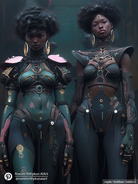 Что то инопланетное, космически красивые модели, явно других галактик