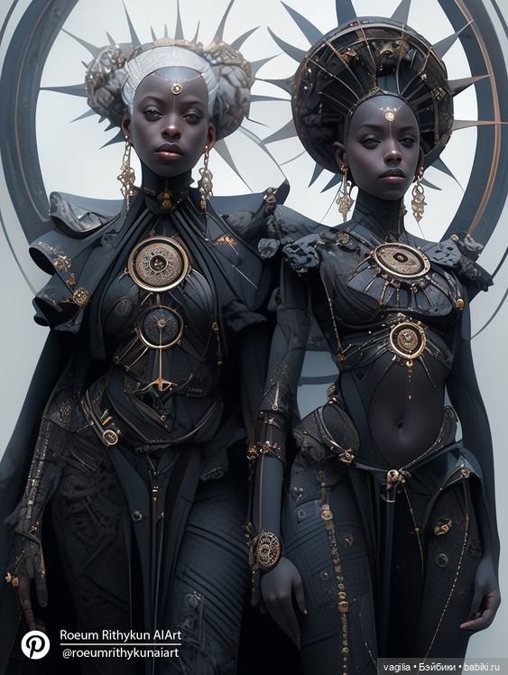 Что то инопланетное, космически красивые модели, явно других галактик (фото 2)